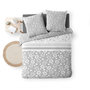 Voir la diapositive 5 : Douceur d'Intérieur Housse de couette 240x220 + 2 taies FLAVIE 100% coton 57 fils