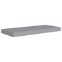 Voir la diapositive 2 : VIDAXL Etagere murale flottante gris 60x23,5x3,8 cm MDF