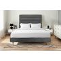 Voir la diapositive 6 : Sommeil de Plomb Lit avec tête de lit lignes tissu et sommier kit - Hauteur totale : 29cm