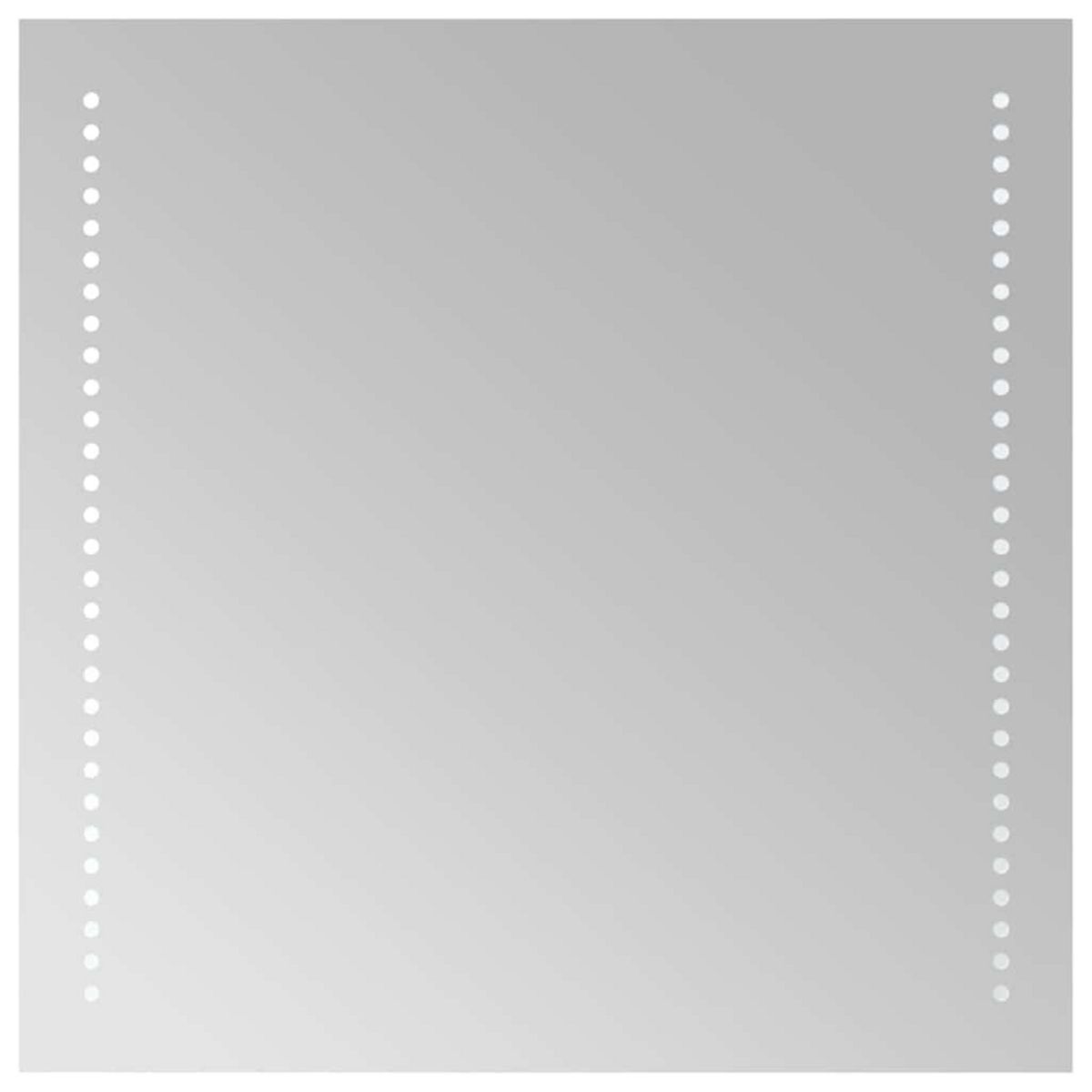 VIDAXL Miroir de salle de bain a LED 50x50 cm