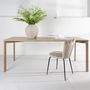 Voir la diapositive 5 : Paris Prix Table à Manger Design  Damon  200cm Naturel