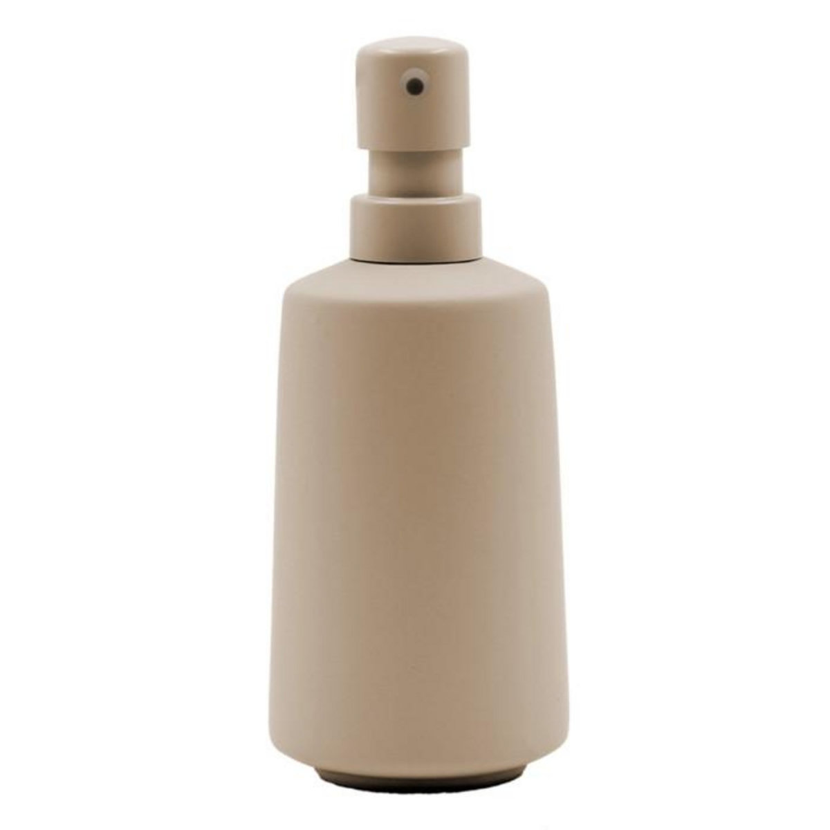 Paris Prix Distributeur de Savon en Céramique  Ceralia  19cm Taupe