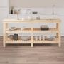 Voir la diapositive 3 : VIDAXL Banc de travail 181x50x80 cm Bois de pin massif