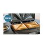 Voir la diapositive 3 : Philips Appareil à croque-monsieur 750w noir - HD2331.90