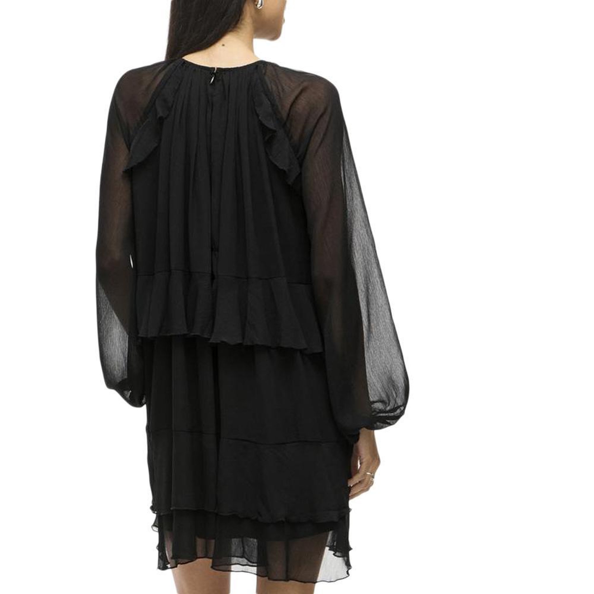 Voir la diapositive 2 : Vila Robe Noire Femme Vila Hela