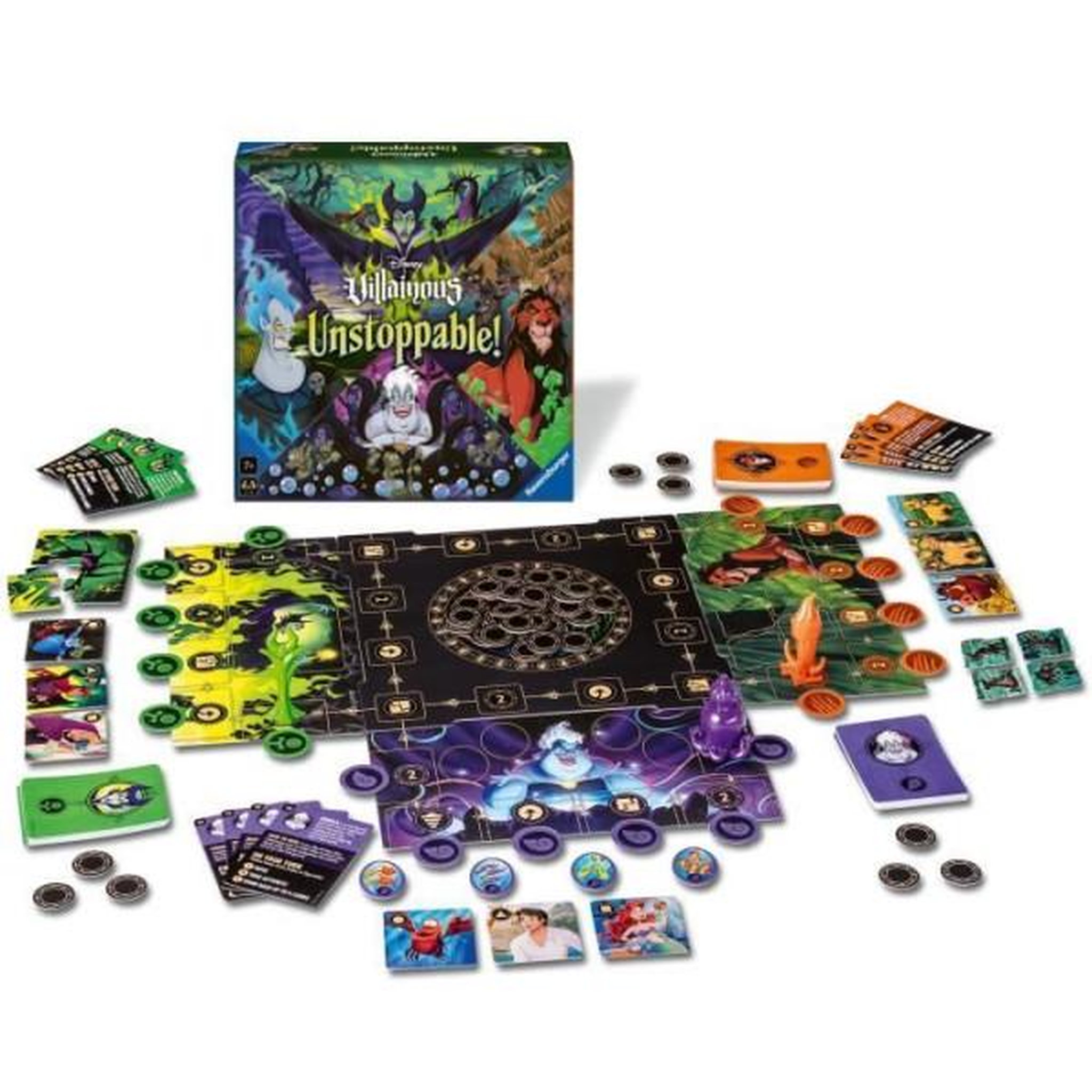 Voir la diapositive 3 : DISNEY Disney Villainous-Unstoppable