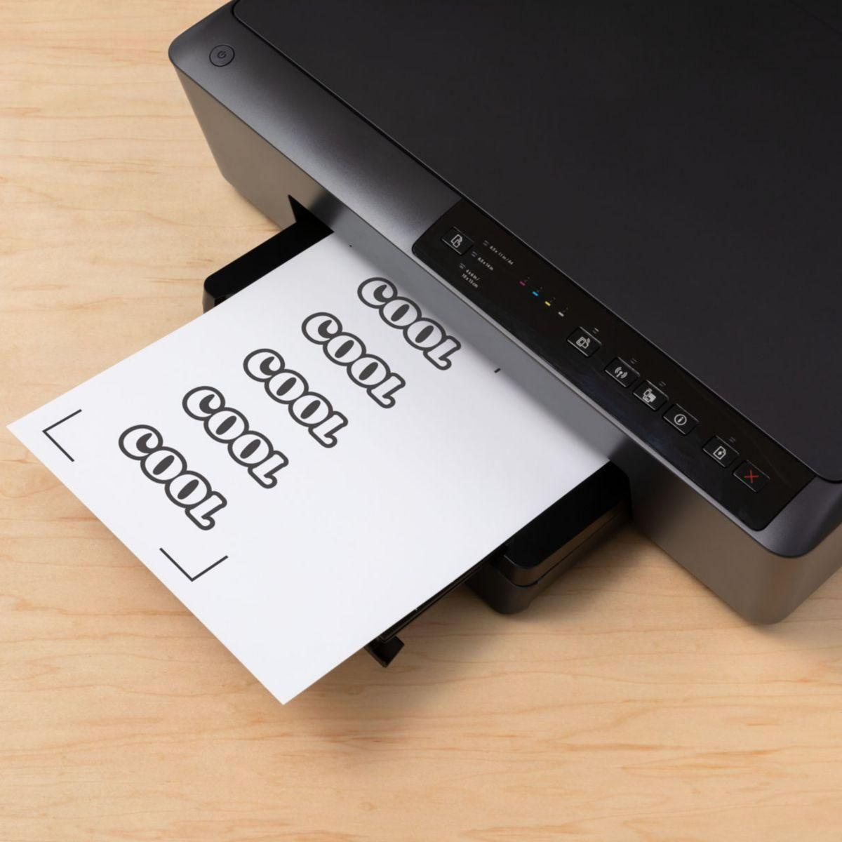 CRICUT Accessoire Vinyl A4 10 feuilles transparent