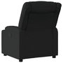 Voir la diapositive 3 : VIDAXL Fauteuil inclinable Noir Tissu