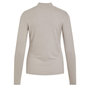 Voir la diapositive 2 : Vila T-Shirt Manches Longues Beige Femme Vila Soline