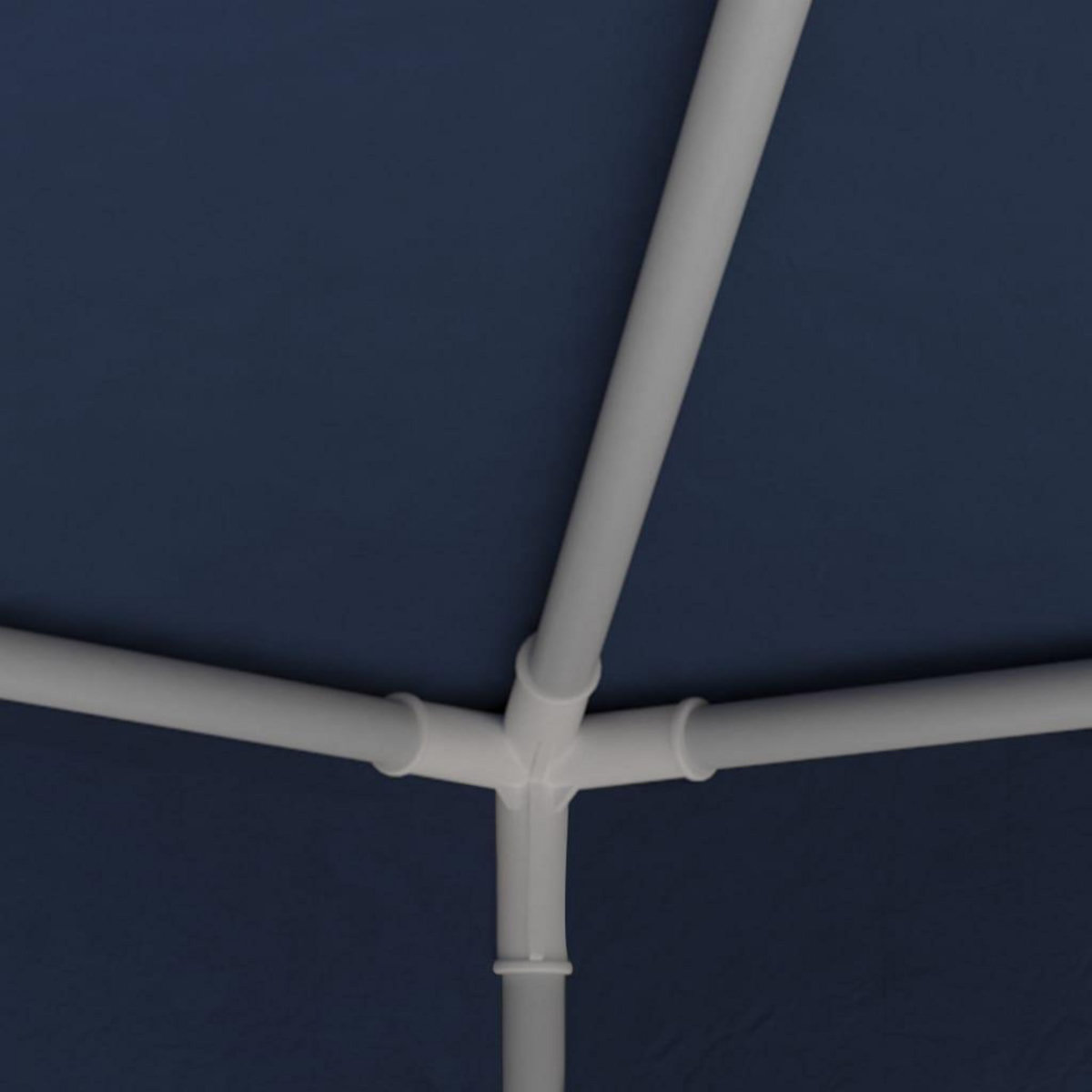 VIDAXL Tente de reception avec parois laterales 4x4 m Bleu 90 g/m^2