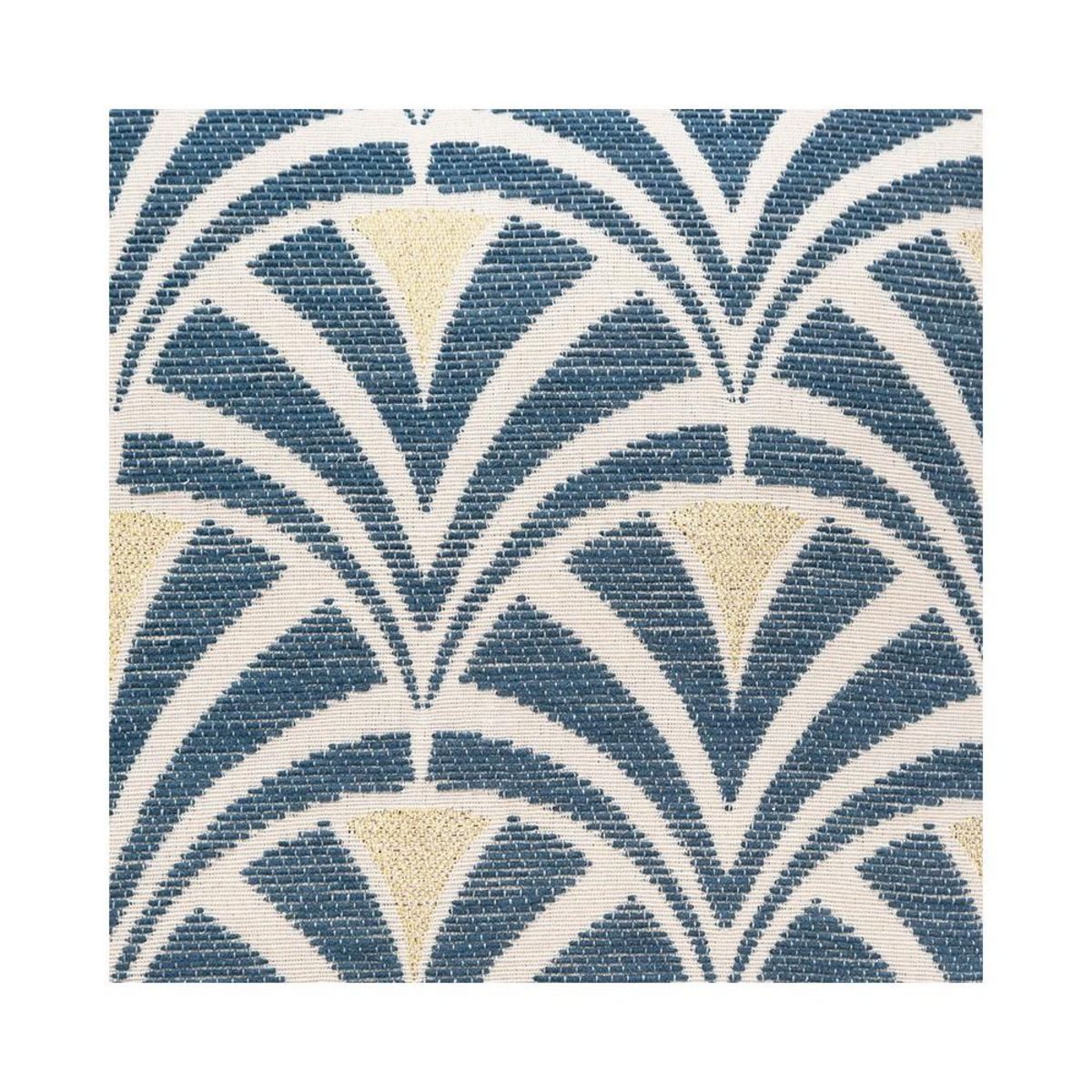 ATMOSPHERA Housse de coussin chenille Art Déco 40x40 cm