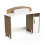 Voir la diapositive 5 : Bureau enfant 1 niche 1 porte L134 cm LILAS