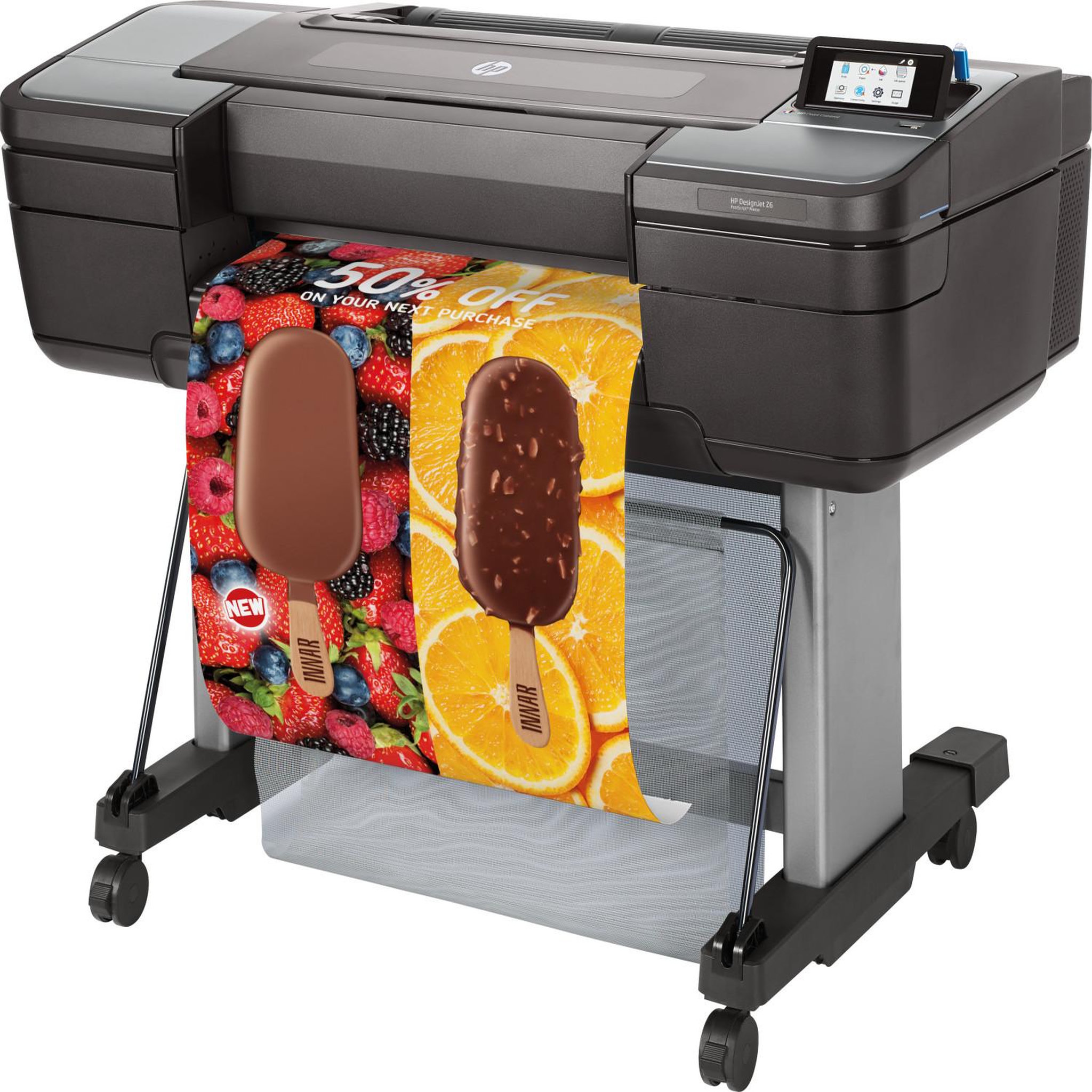 Voir la diapositive 3 : HP Hp designjet z6 24-in postscript printer imprimante grand format jet d'encre couleur 2400 x 1200 dpi a1 (594 x 841 mm)