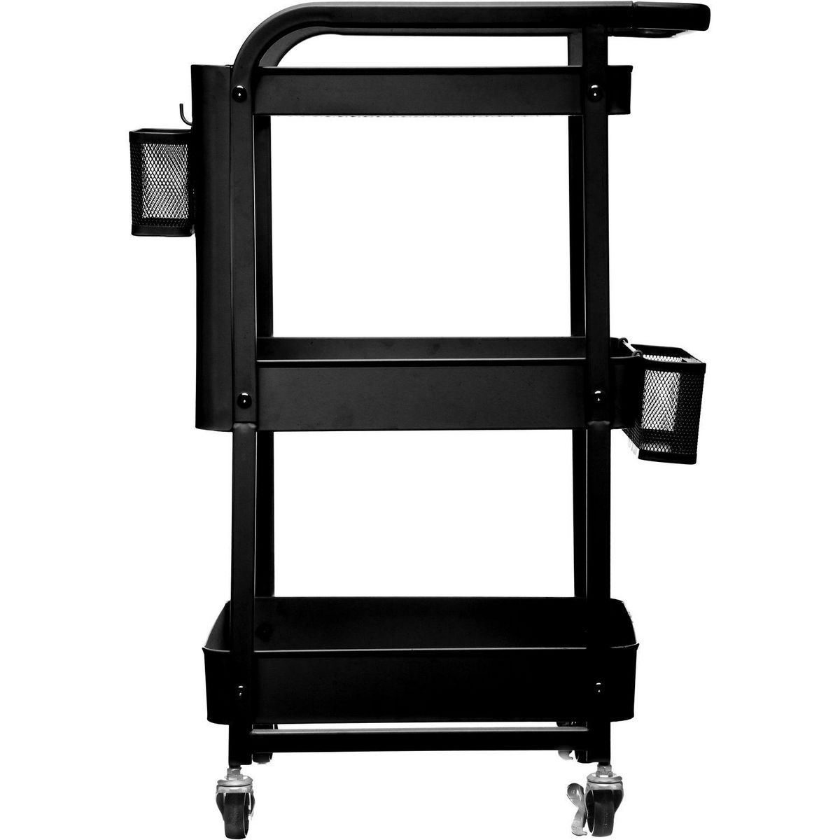 FIVE Desserte de cuisine en métal - Noir