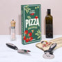 Voir la diapositive 3 : Paris Prix Coffret Ustensiles Pizza  Livre  32cm Vert