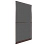 Voir la diapositive 1 : VIDAXL Moustiquaire a charniere pour portes Marron 120x240 cm