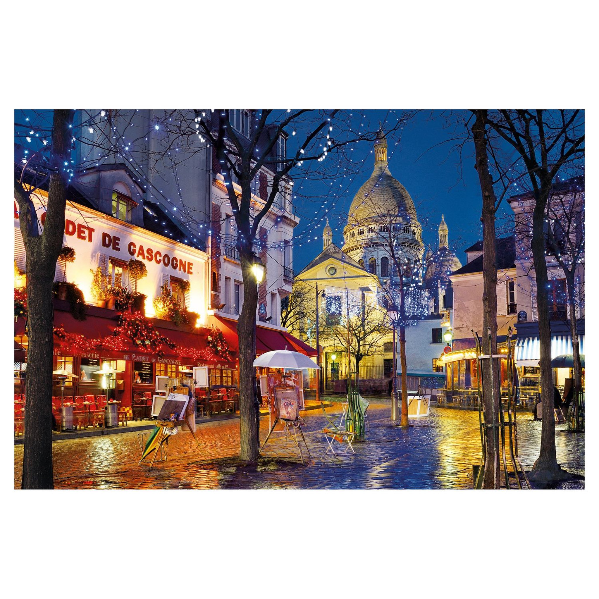 Voir la diapositive 2 : CLEMENTONI Puzzle Paris Montmartre 1500 pièces