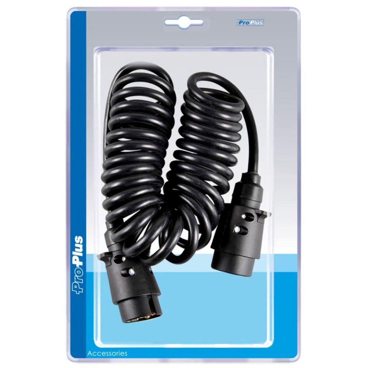PROPLUS ProPlus Cable spirale 3 m avec 2 fiches a 7 broches