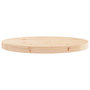 Voir la diapositive 4 : VIDAXL Dessus de table rond Ø50x3 cm bois de pin massif