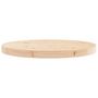 Voir la diapositive 4 : VIDAXL Dessus de table rond Ø50x3 cm bois de pin massif