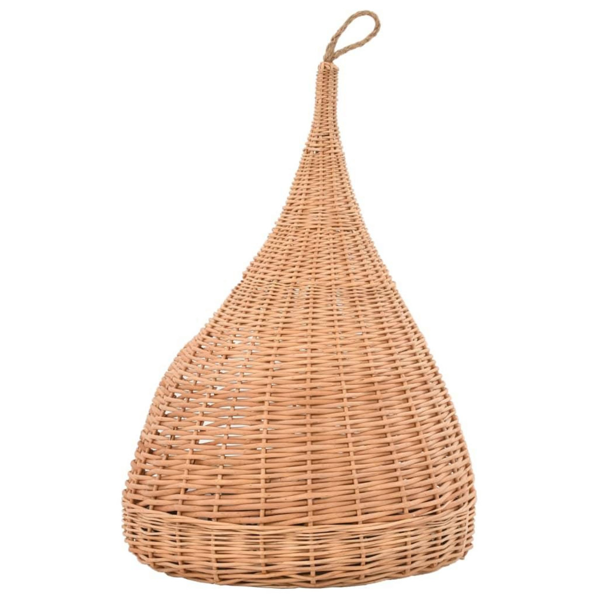 VIDAXL Panier pour chats avec coussin 40x60 cm Saule naturel