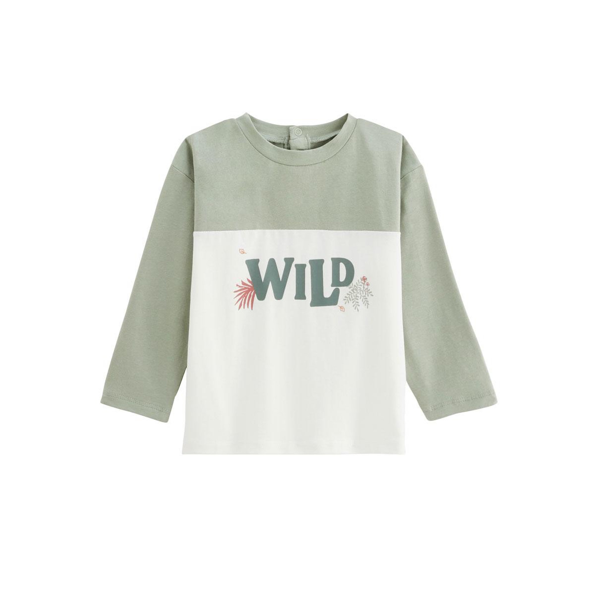 Petit Béguin T-shirt enfant Abou. Coloris disponibles : Vert