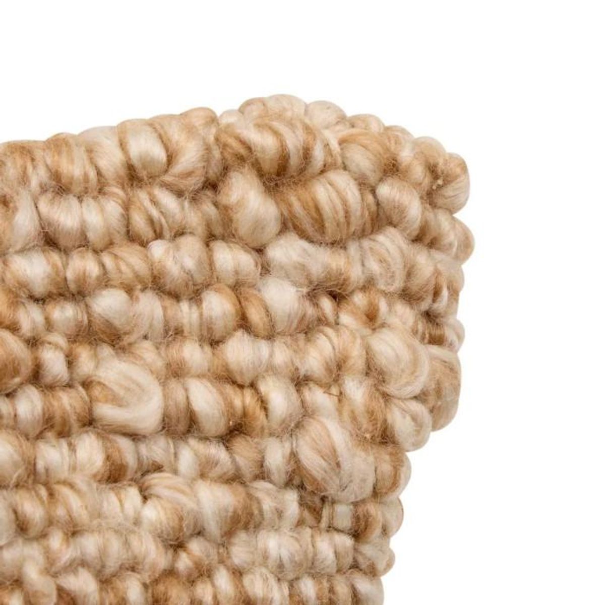 ATMOSPHERA Coussin Déco Effet Laine  Volna  30x50cm Camel