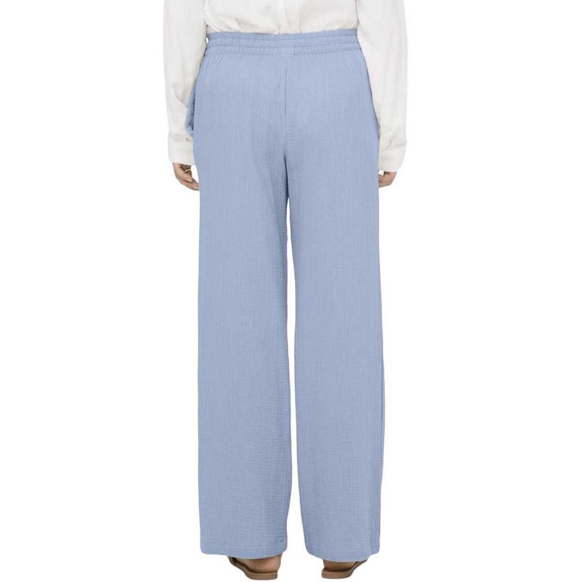 JACQUELINE DE YONG Pantalon Fluide Bleu Femme JDY PHANTOM