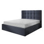 Voir la diapositive 1 : BEST MOBILIER Mael - lit coffre - 180x200 - en tissu - sommier inclus