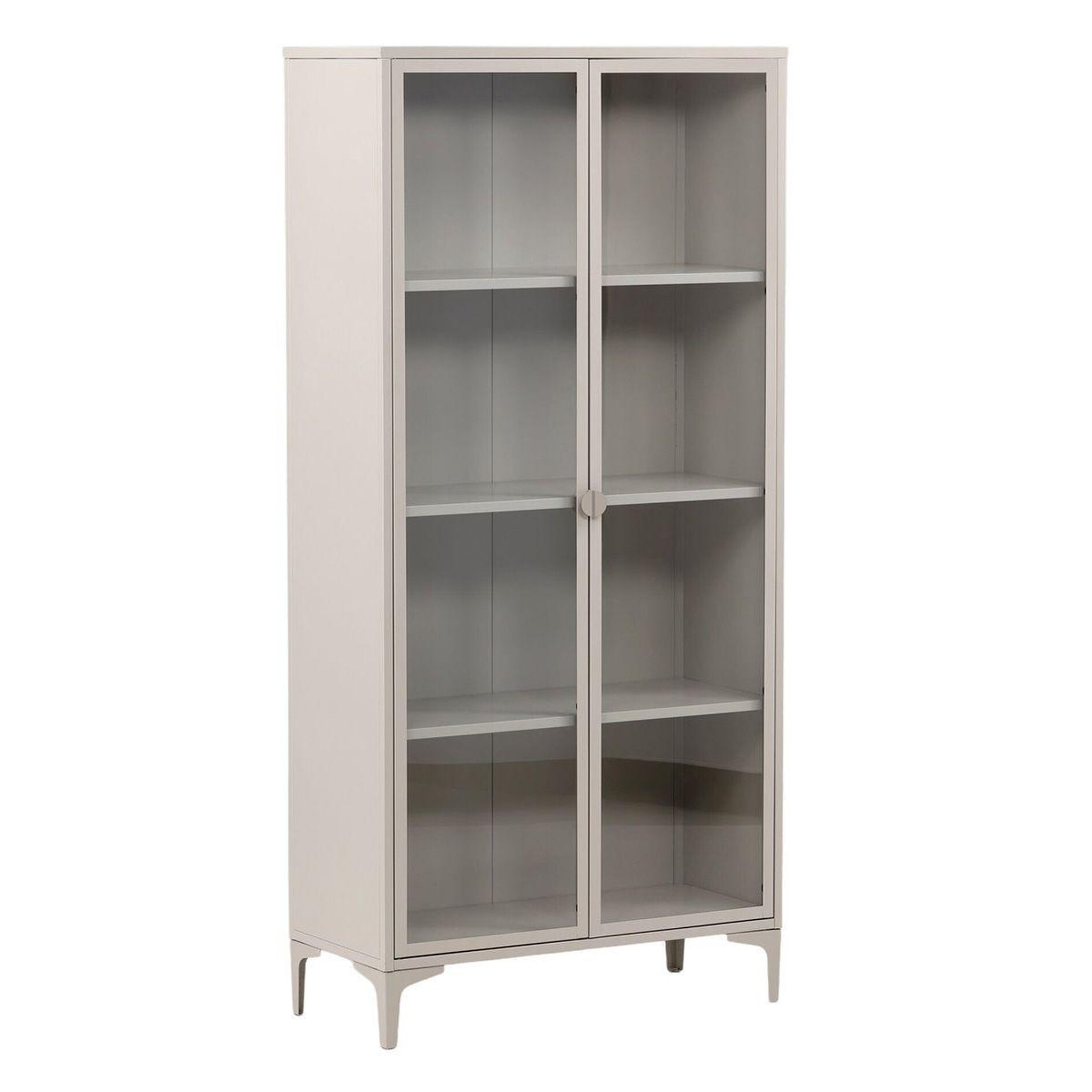 Voir la diapositive 1 : Paris Prix Vitrine design 2 portes  piring  190cm beige