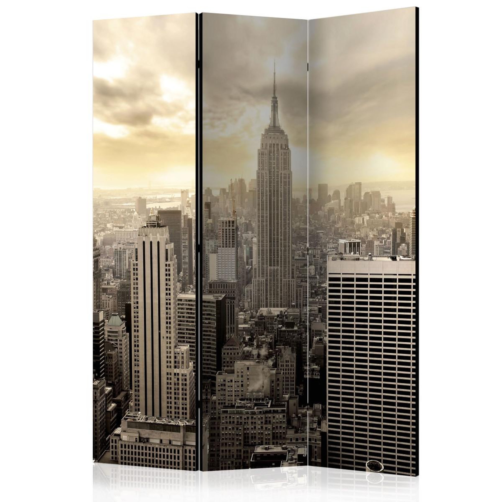 Paris Prix Paravent 3 volets  light of new york  135x172cm