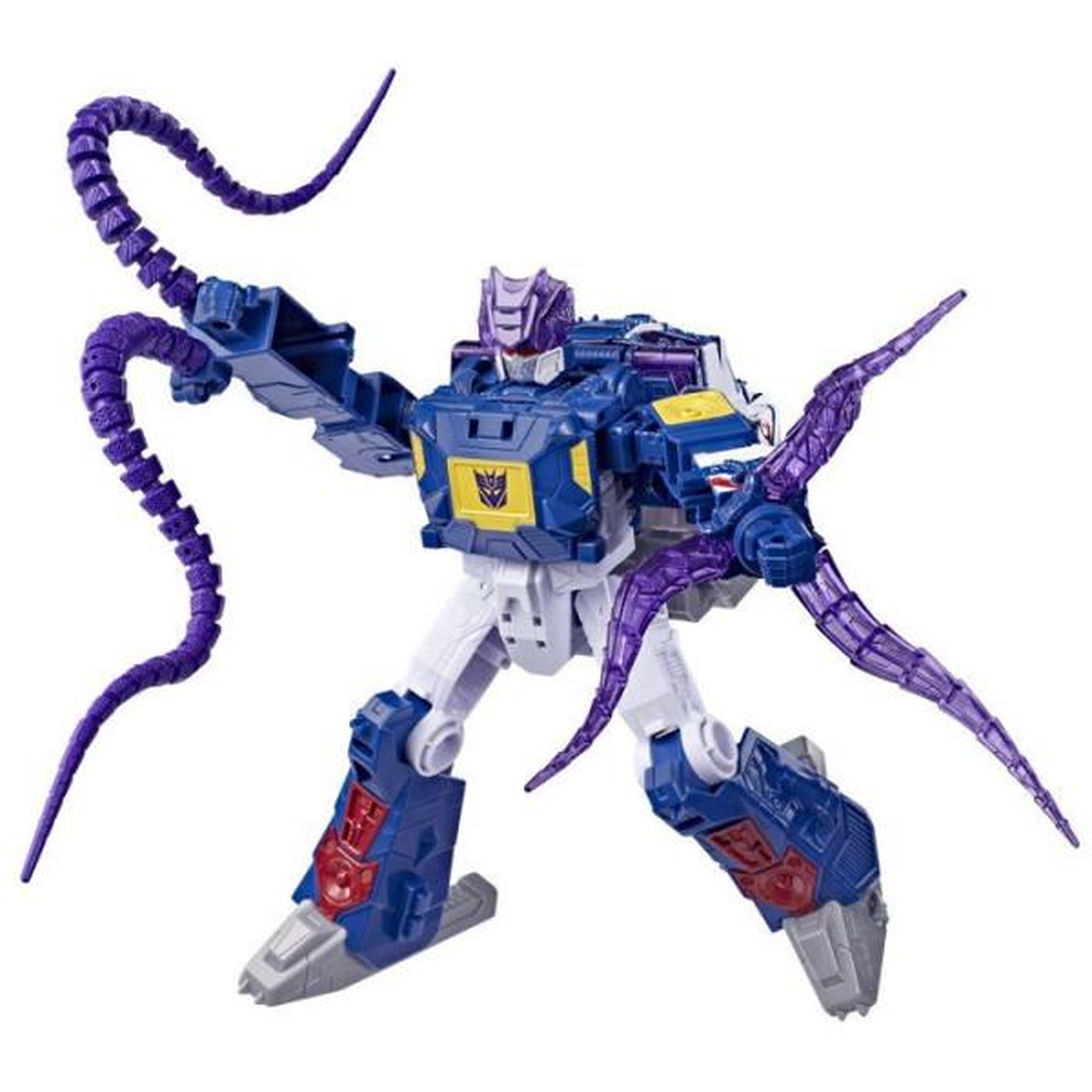 HASBRO Figurine Explorateur des fonds marins Soundwave de 22,5 cm, conversion rapide au mode sous-marin, Transformers CYBERWORLD Energ