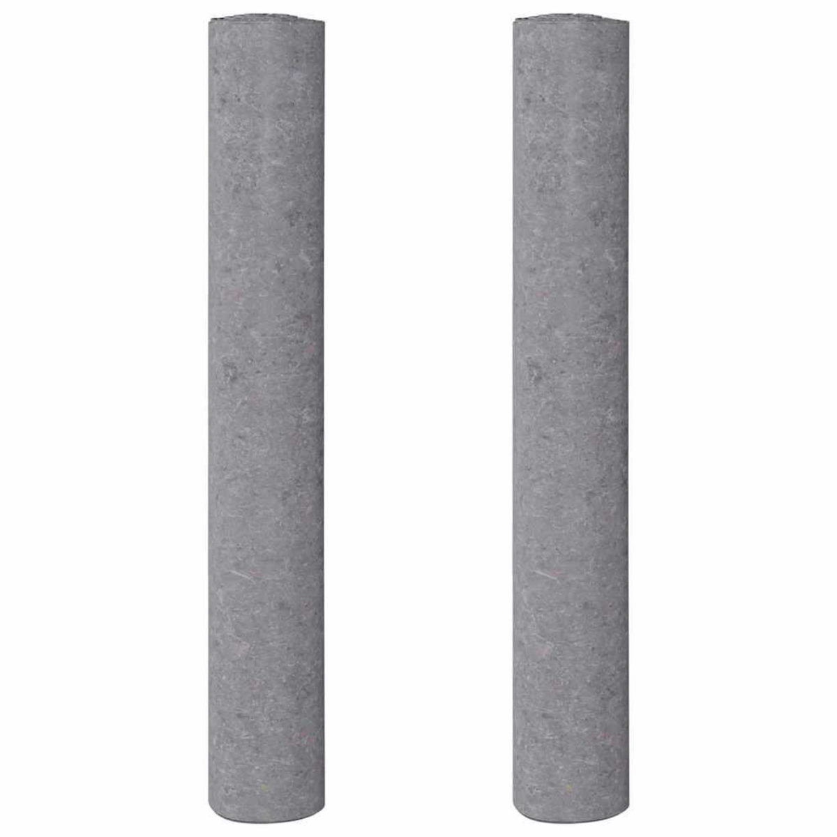 VIDAXL Polaires de peintre antiderapantes 2 pcs 1020 cm 280 g/m² gris