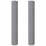 Voir la diapositive 2 : VIDAXL Polaires de peintre antiderapantes 2 pcs 1020 cm 280 g/m² gris