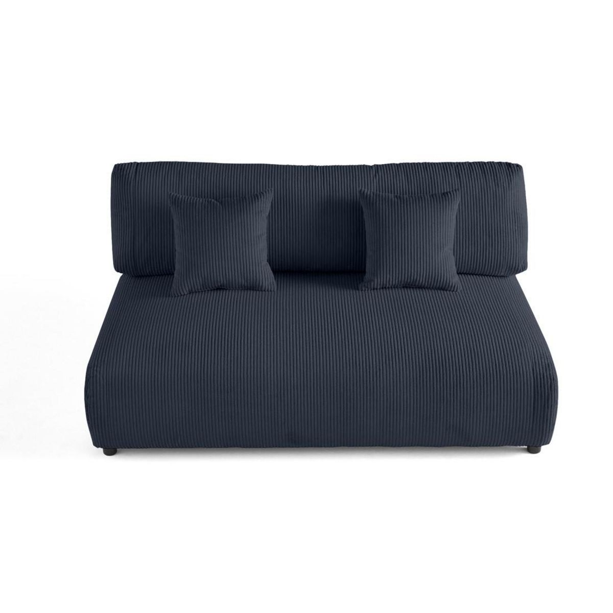 LISA DESIGN Garance - module d'assise 3 places - en velours côtelé