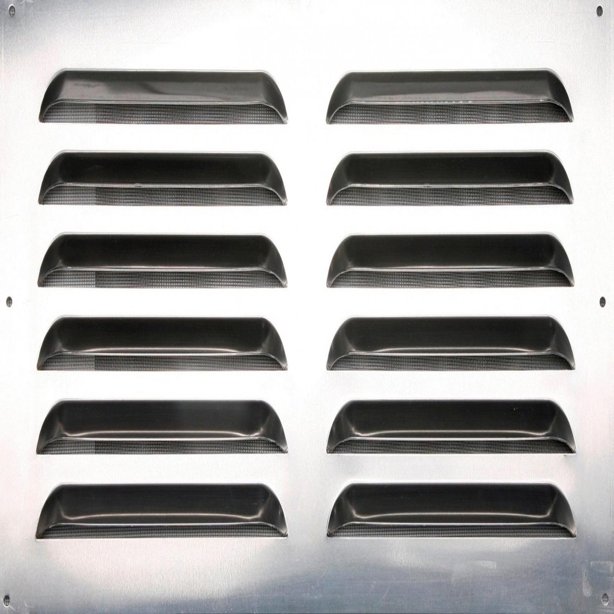 CENTRALE BRICO Grille d'aération aluminium naturel, L.30 x l.50 cm