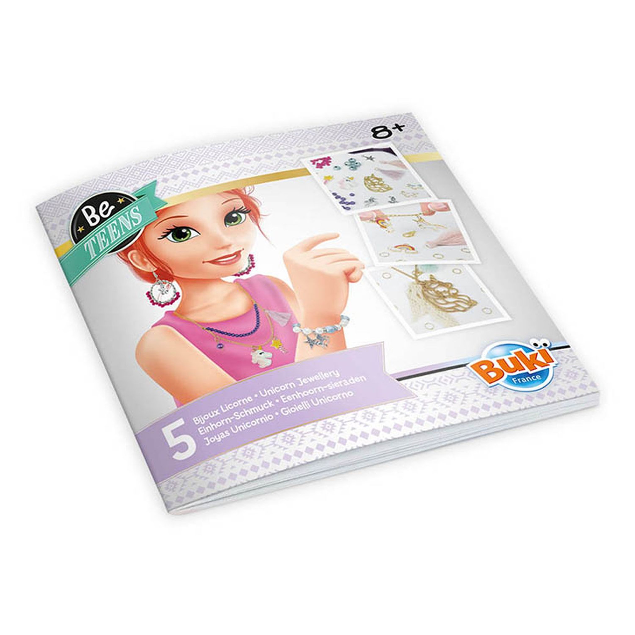 Voir la diapositive 5 : BUKI Coffret Be Teens Bijoux Licorne