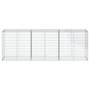 Voir la diapositive 3 : VIDAXL Panier gabion avec couvercle 300x50x100 cm fer galvanise