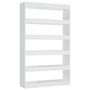Voir la diapositive 2 : VIDAXL Bibliotheque/Separateur de piece Blanc 100x30x166 cm