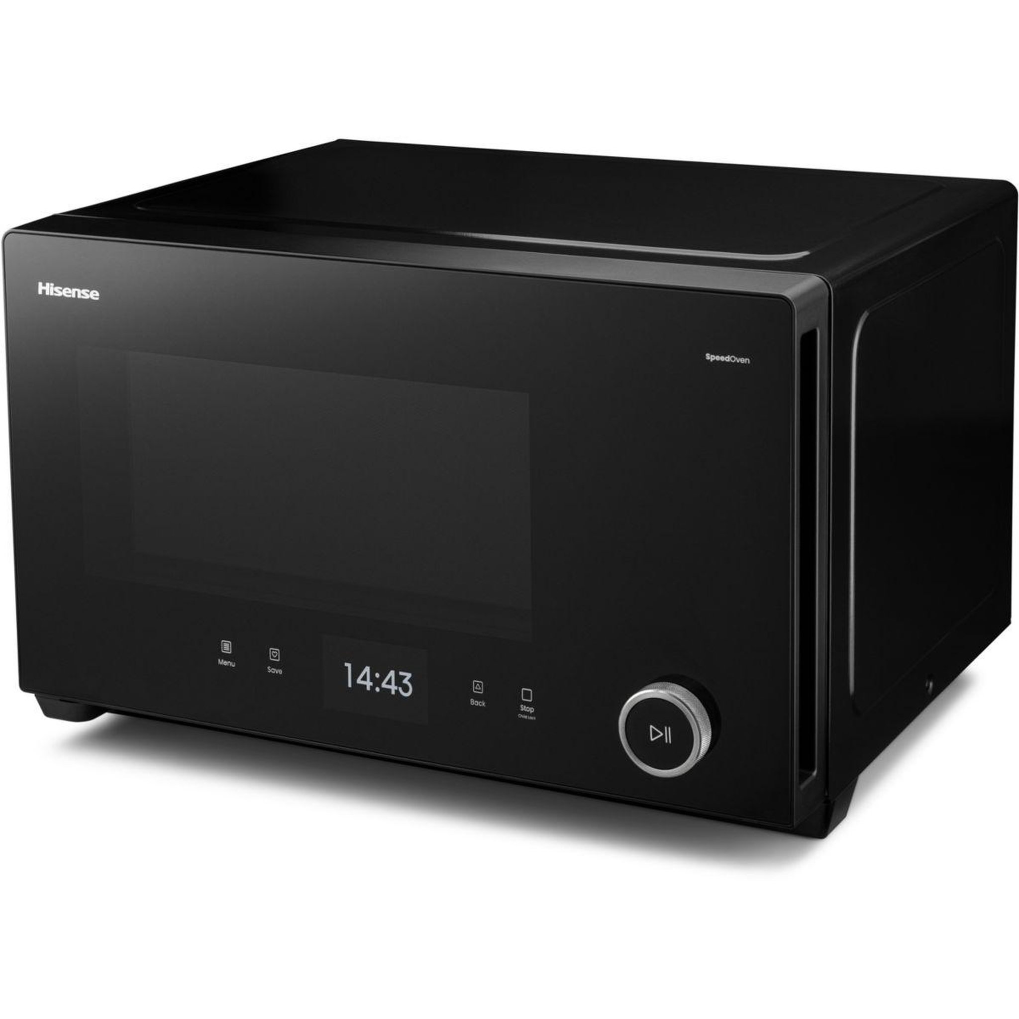 Voir la diapositive 2 : Hisense Micro ondes h28s01 speed oven 7 en 1: airfryer, four à pizza, grille pain, mijoteuse, déshydrateur, grill