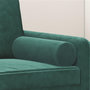 Voir la diapositive 5 : VIDAXL Coussins decoratifs lot de 2 Vert fonce Ø15x50 cm Velours
