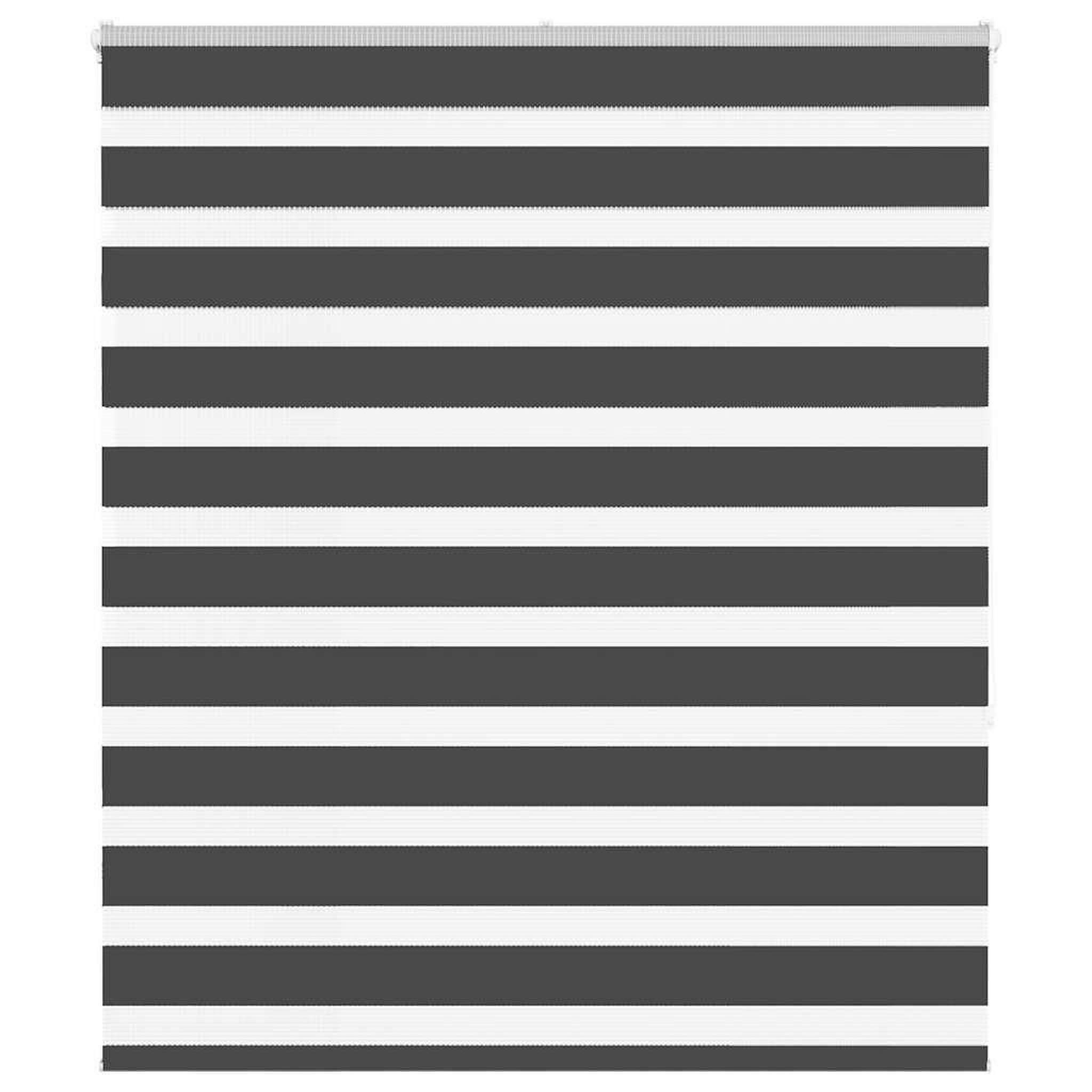VIDAXL Store zebre noir 130x150 cm largeur du tissu 125,9 cm polyester