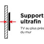 Voir la diapositive 3 : Meliconi Support mural TV FIXE GS S400 - TV 40-82p