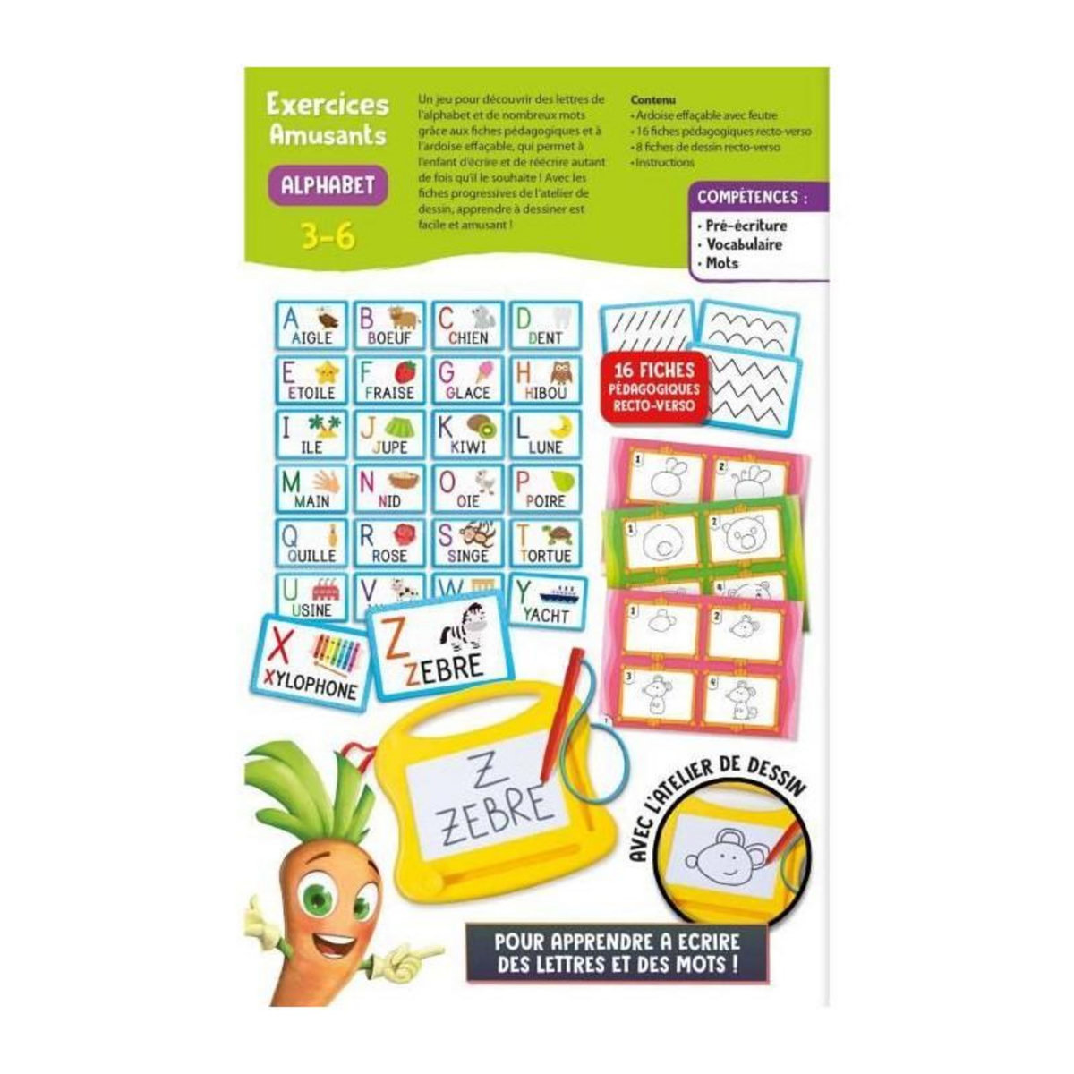 LISCIANI GIOCHI Mini ardoise magique Lisciani Giochi Multicolore