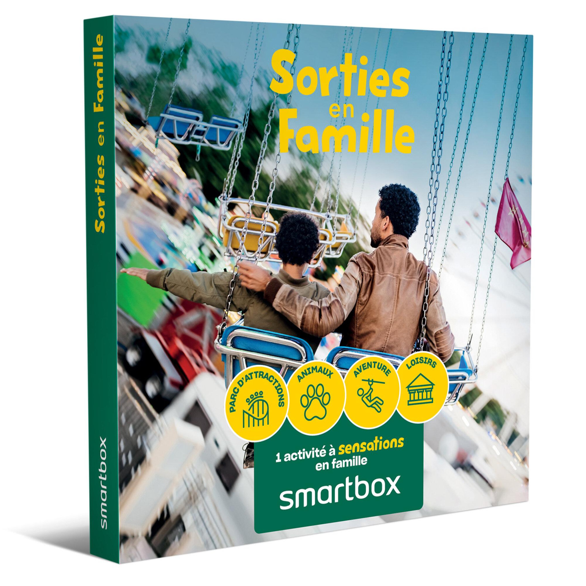 Smartbox Sorties en famille sensations - coffret cadeau multi-thèmes
