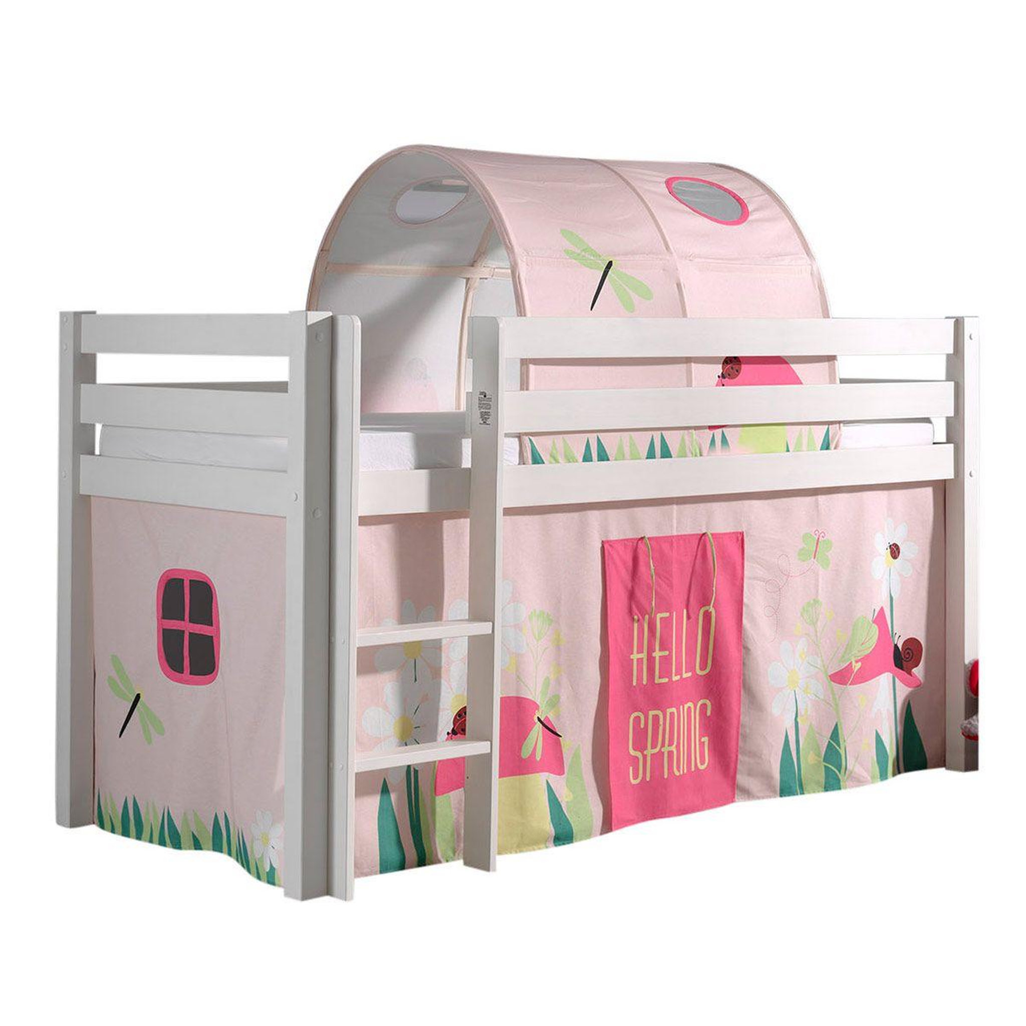 Paris Prix Pack - lit enfant, tente & tunnel  pino spring  blanc
