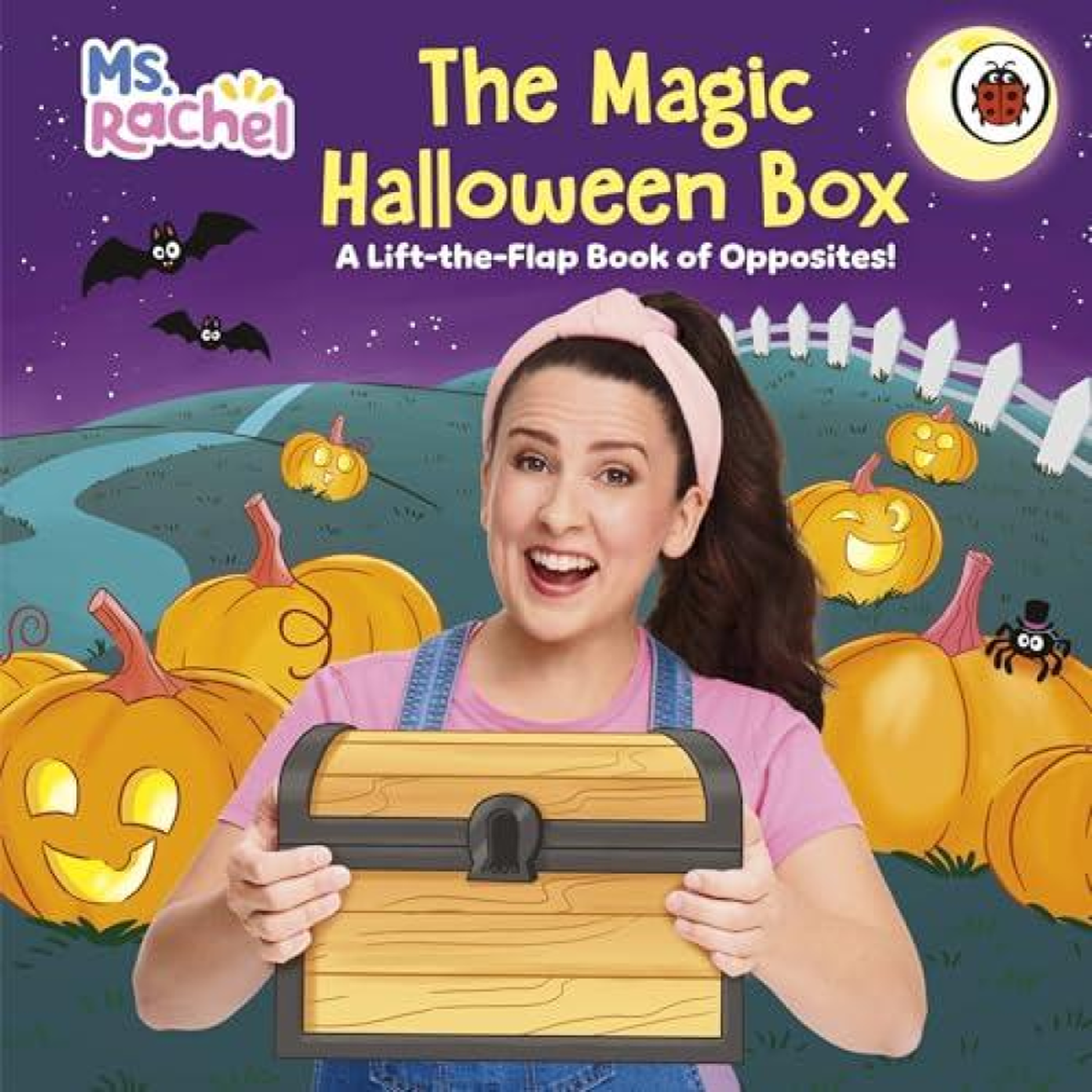 LIVRES Ms Rachel: The Magic Halloween Box : A Lift-the-Flap Book of Opposites!