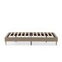 Voir la diapositive 4 : VS VENTA-STOCK Base rembourrée Eris 90x190 cm Beige