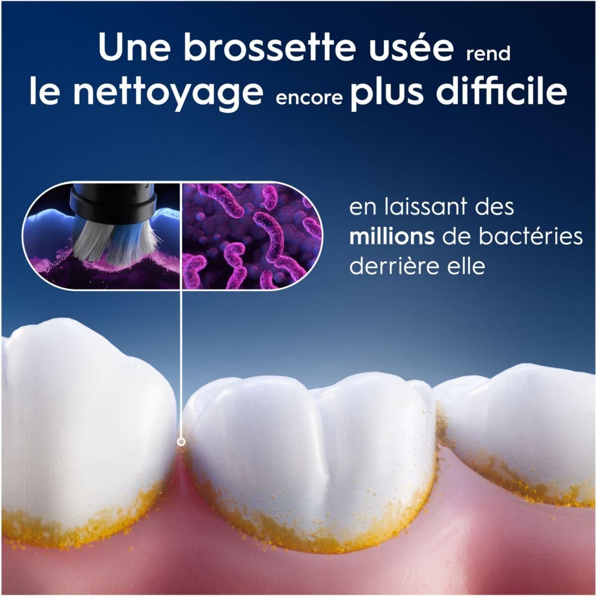 ORAL B Brossette dentaire x3 Gentle Care Blanc