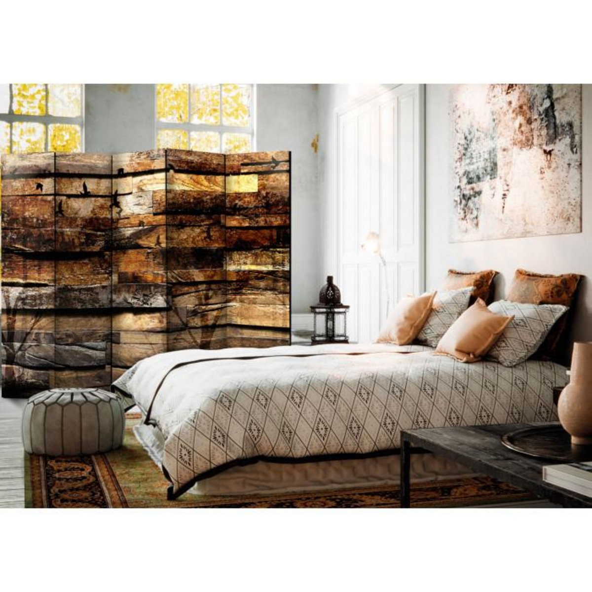 Paris Prix Paravent 5 Volets  Reflection of Nature  172x225cm